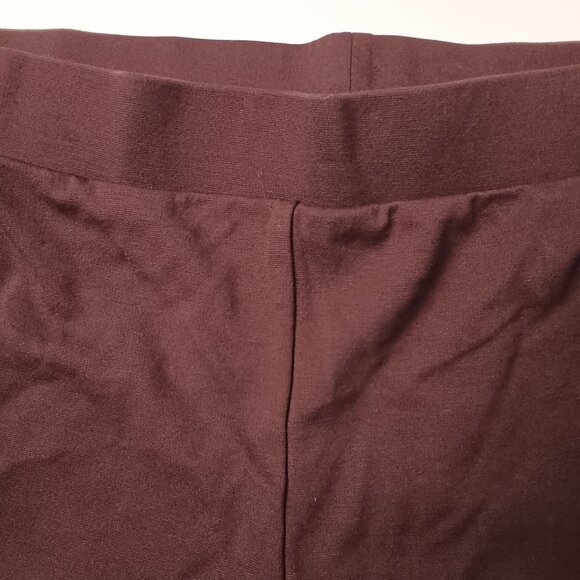 Philosophy Leggings Size S Mid Rise Skinny Leg Brown Color - Picture 4 of 9